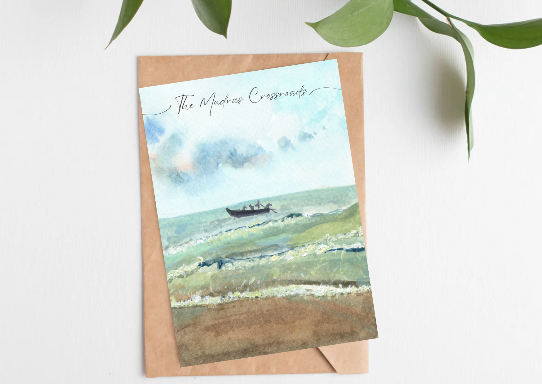 The Madras Crossroads: Marina Memories — A6 Postcards by Aishwarya Ashok